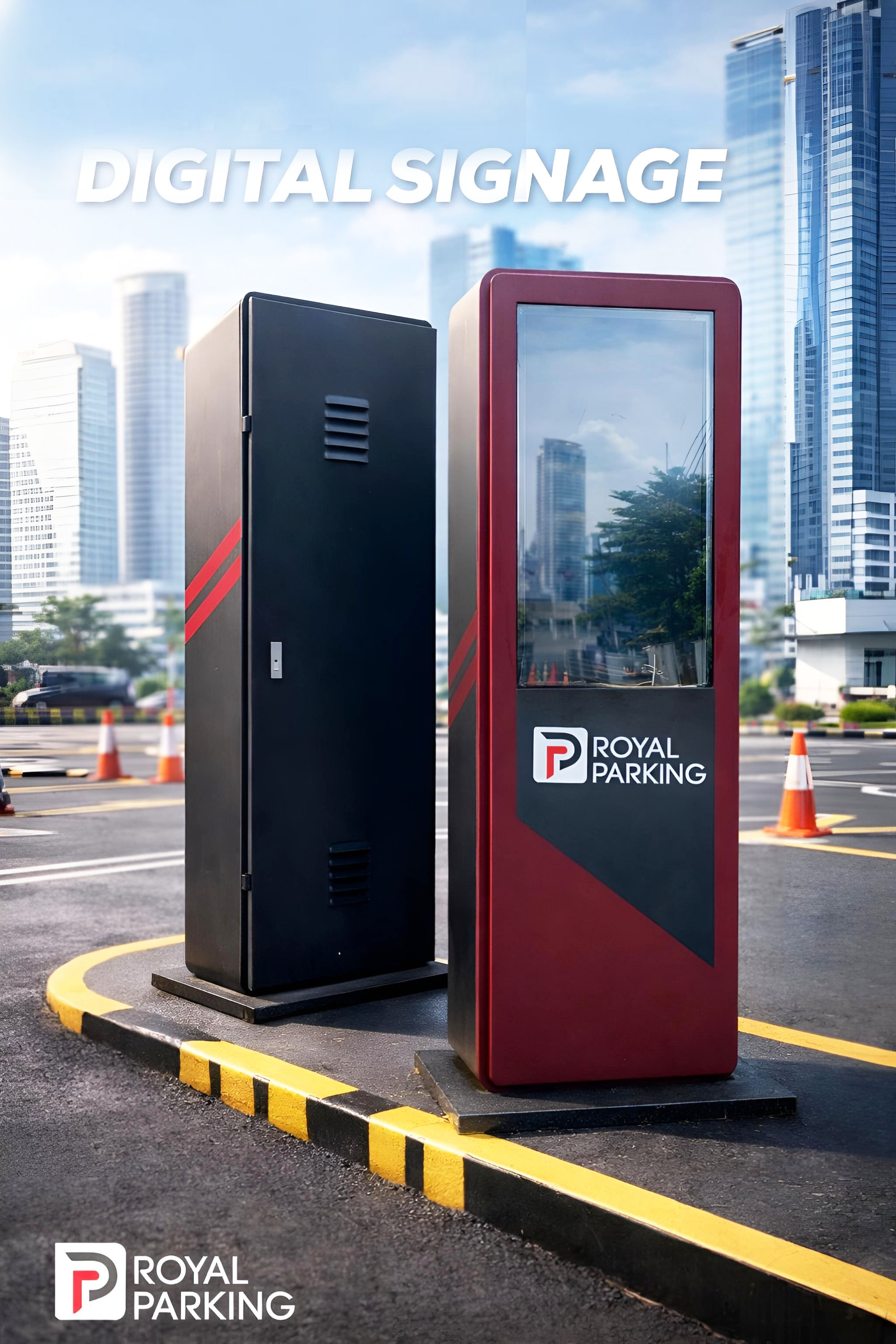 Smart Parking Signage - Rambu LED Digital Informasi Parkir